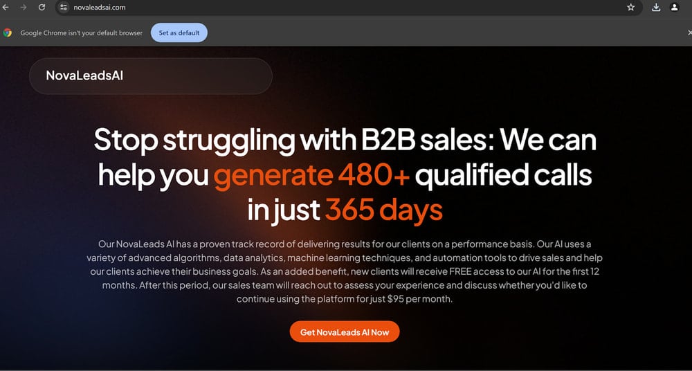 Malicious website