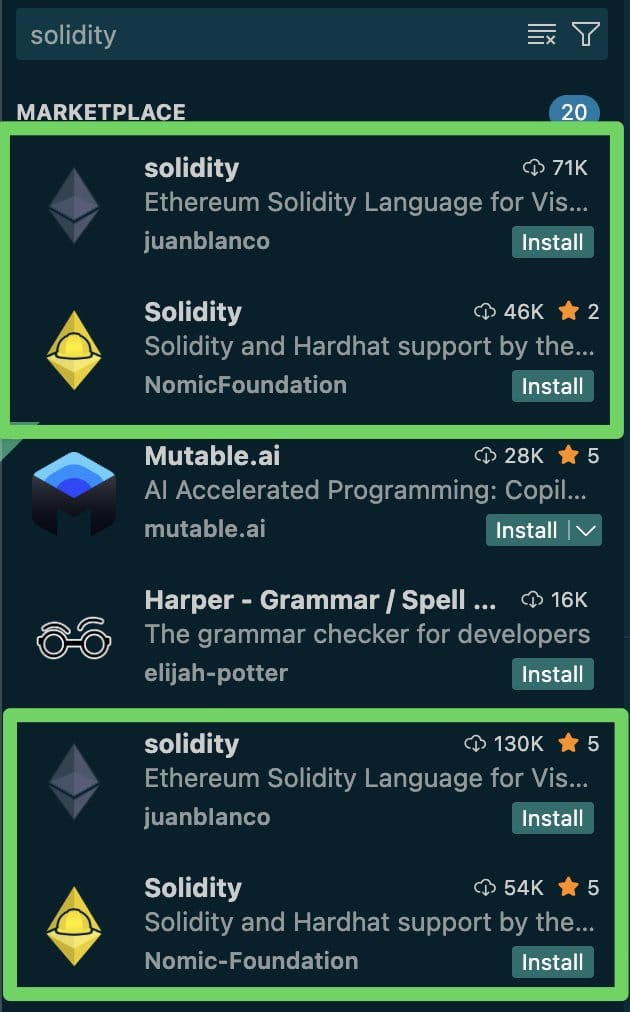 Confusing search results