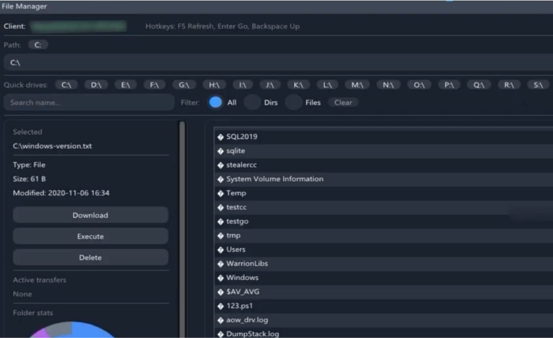 New Atroposia malware comes with a local vulnerability scanner 4 The file management module
