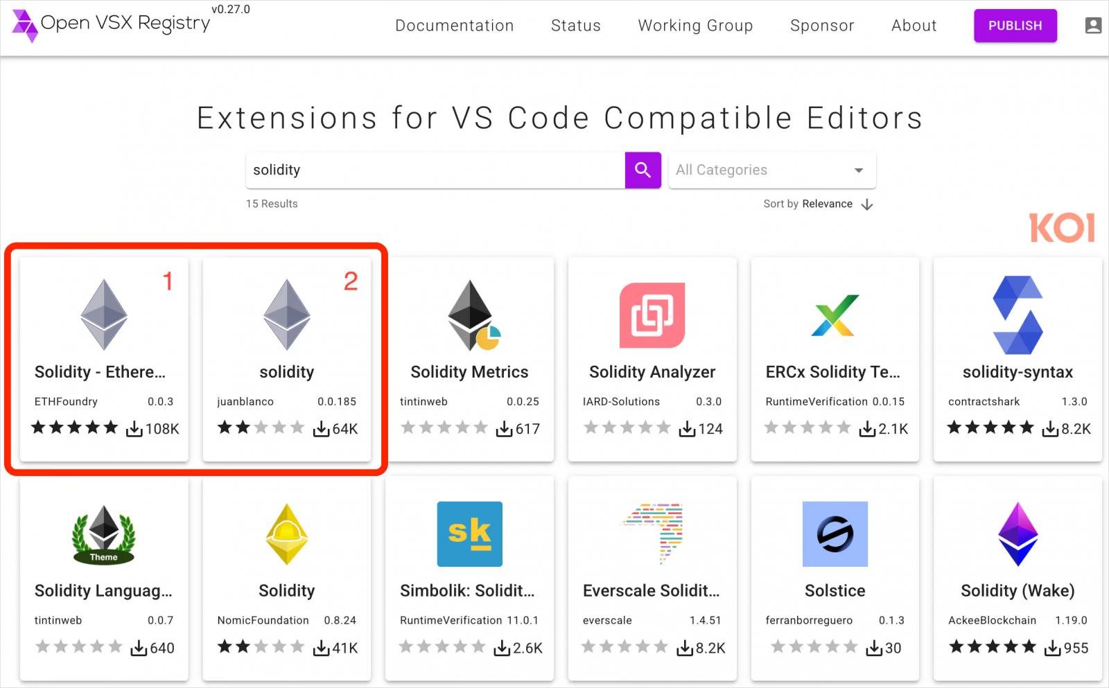 'WhiteCobra' floods VSCode market with crypto-stealing extensions 4 Impersonation of legitimate projects to bait downloads