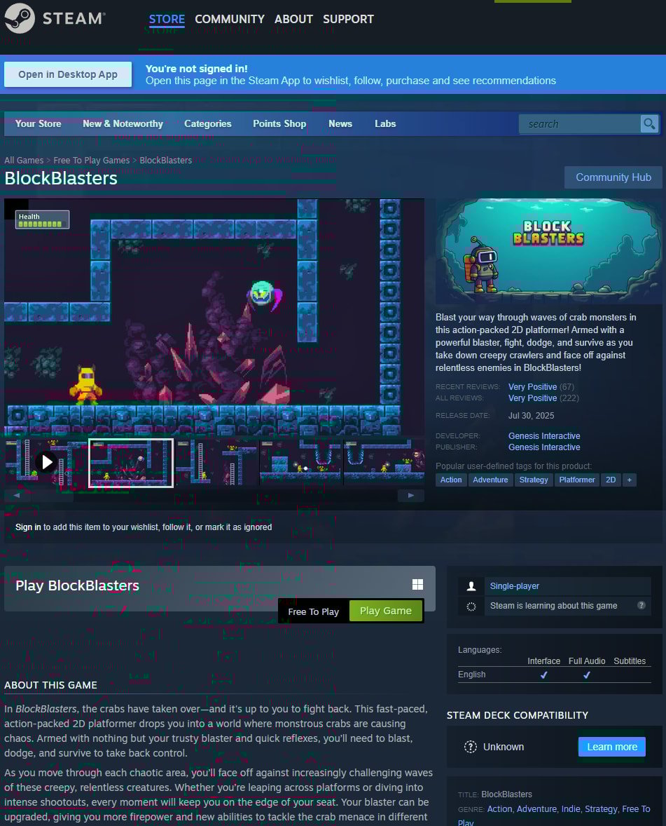 Steam'deki kötü amaçlı oyun