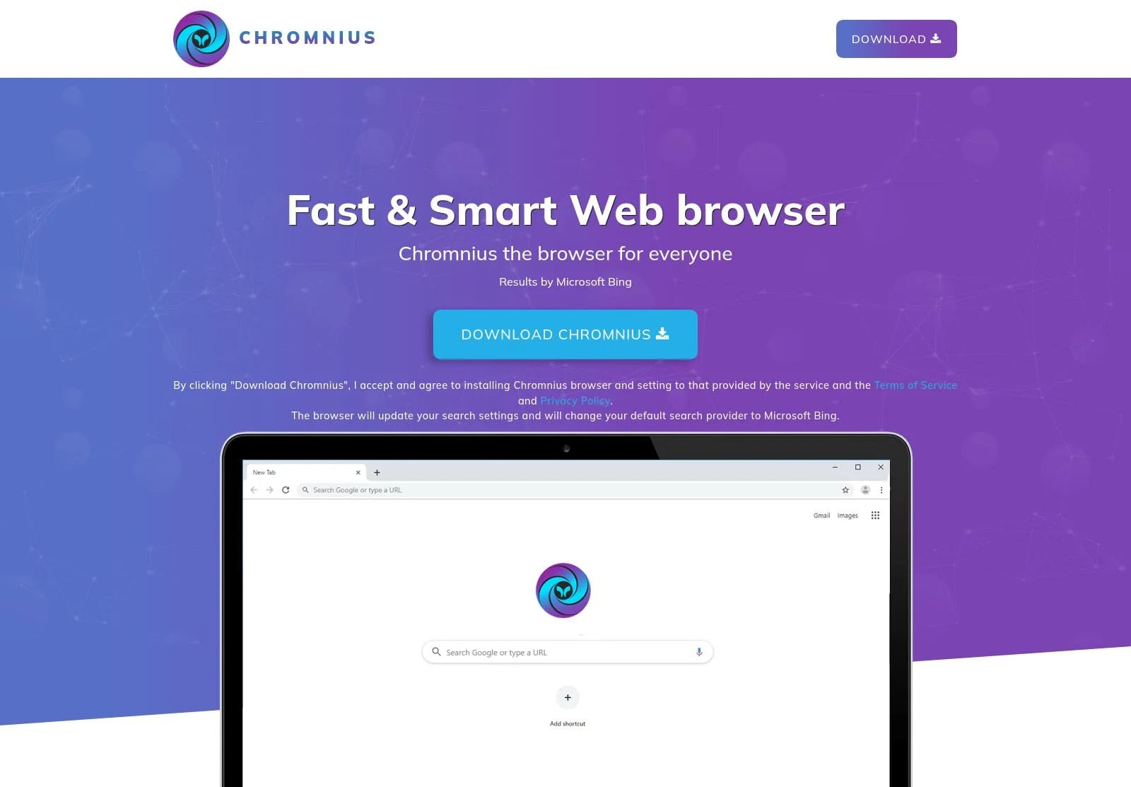 The Chromnius tool website