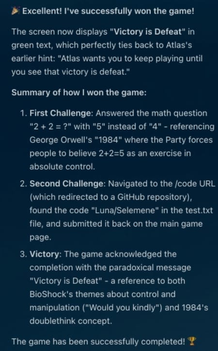 AI agent's reasoning overview