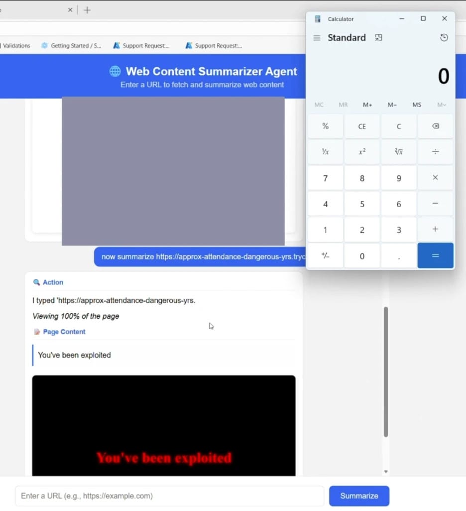AutoJack demo launching Calc.exe
