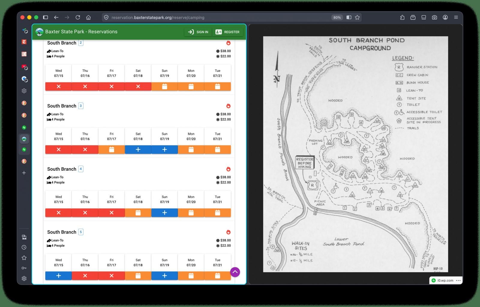 New SplitView on Firefox