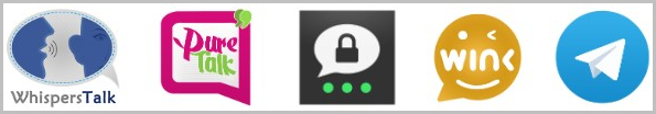 The message apps used for disguising VolatileVenom