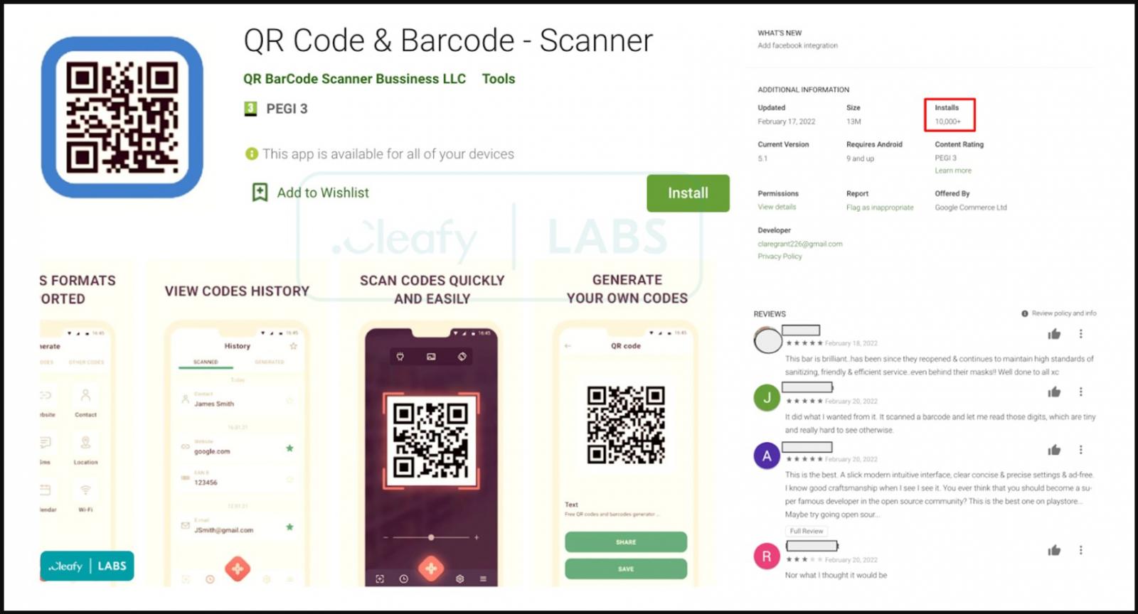 TeaBot fetcher app on the Play Store