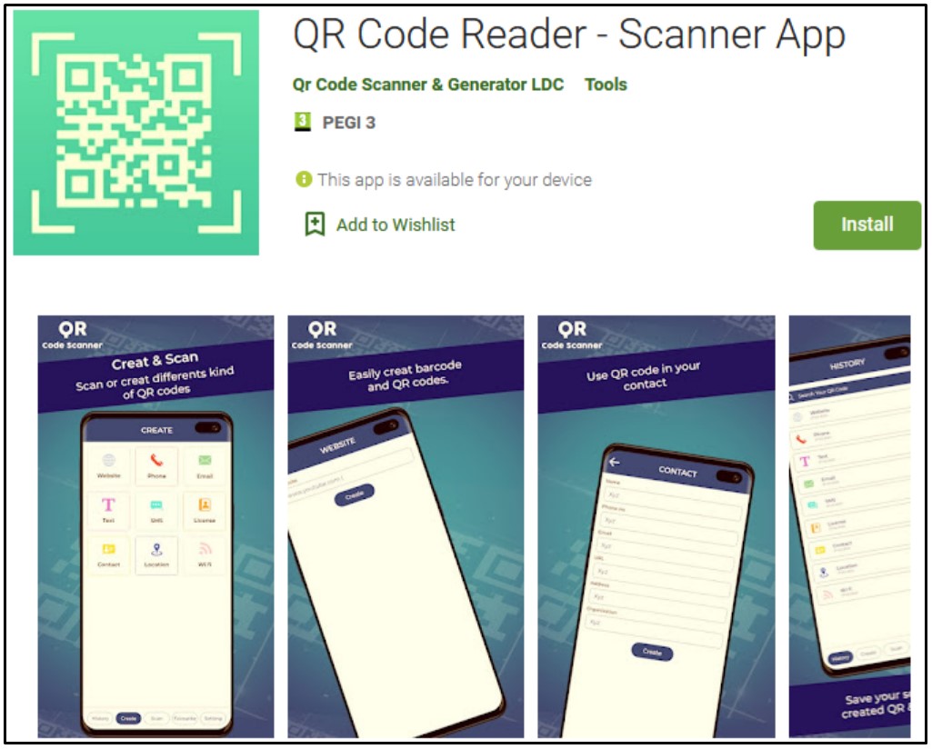 QR code app