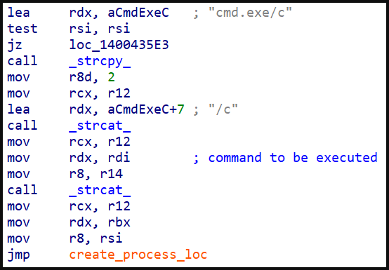 Manjusaka command execution system