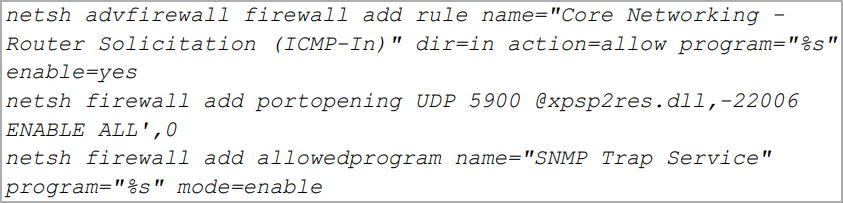 Hannotog changing firewall configuration