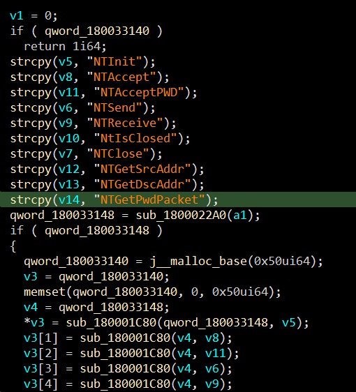 Loader's exported functions
