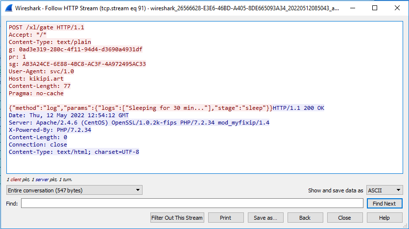 Malware entering sleep to twarth analysis