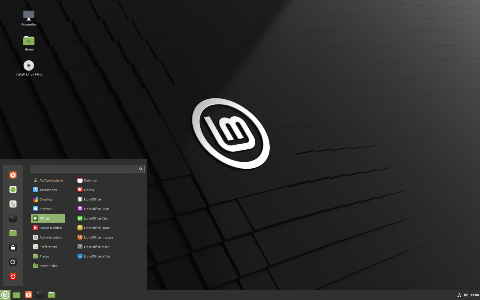 Linux Mint 20.3 running Cinnamon 5.2