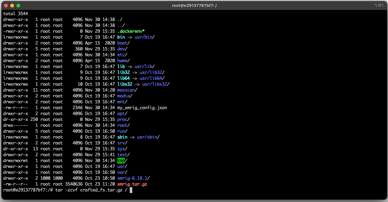 The malicious guest filesystem