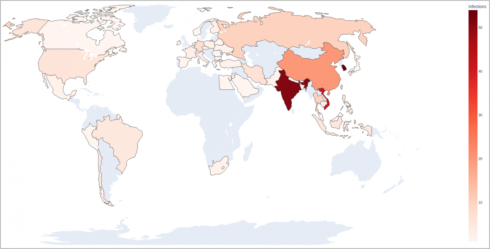 Maggie infections heatmap