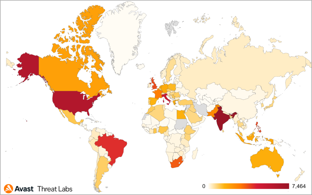 Heatmap of victims 2022