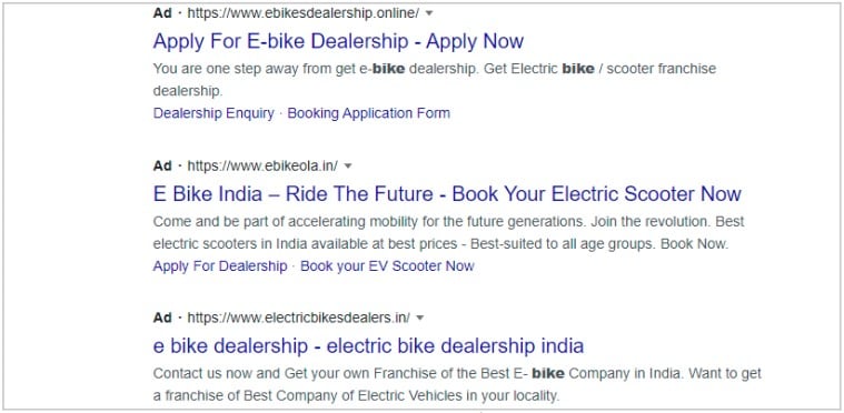 Examples of Google Ads abuse