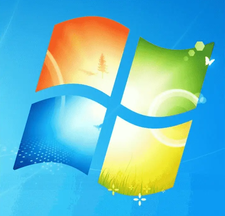 Windows logo hiding the payload