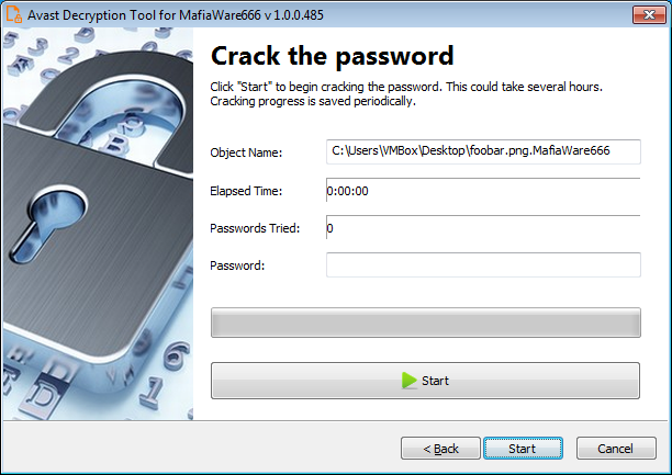 Cracking the password