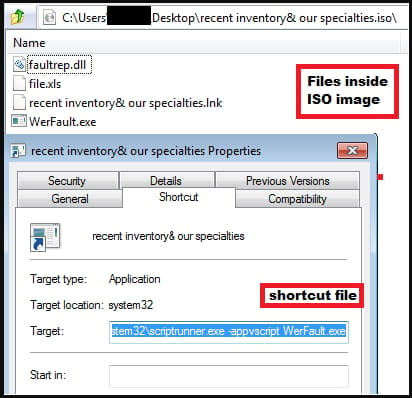 ISO に含まれるファイル