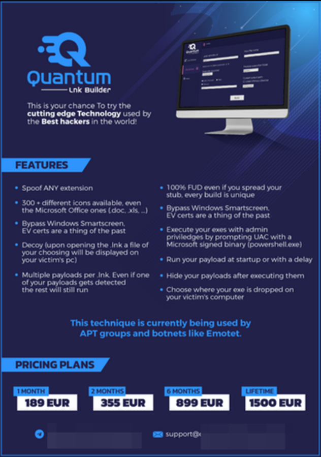 Quantum promo brochure
