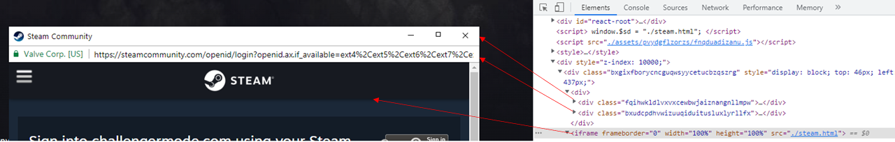 Steam account credentials phished in browser-in-a-browser attack