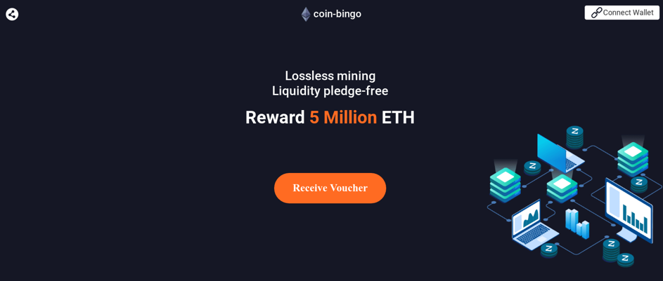 Scam site infected with Water Labbu's DApp
