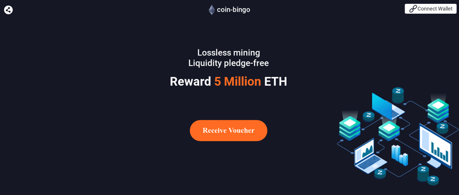 Scam site infected by Water Labbu's DApp