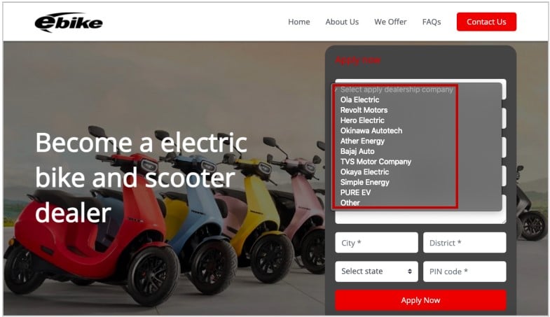 One of the fake marketplaces