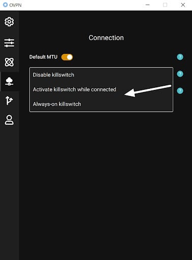 OVPN connection