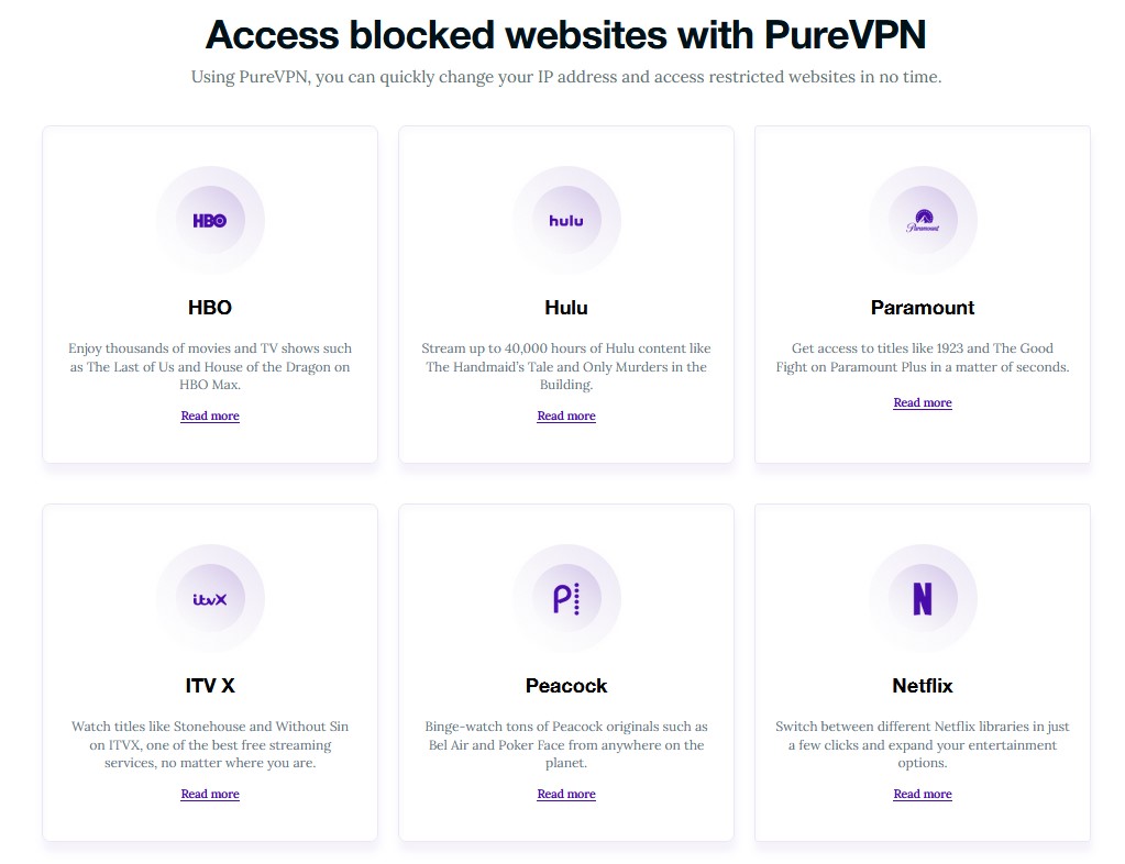 access blocked websites