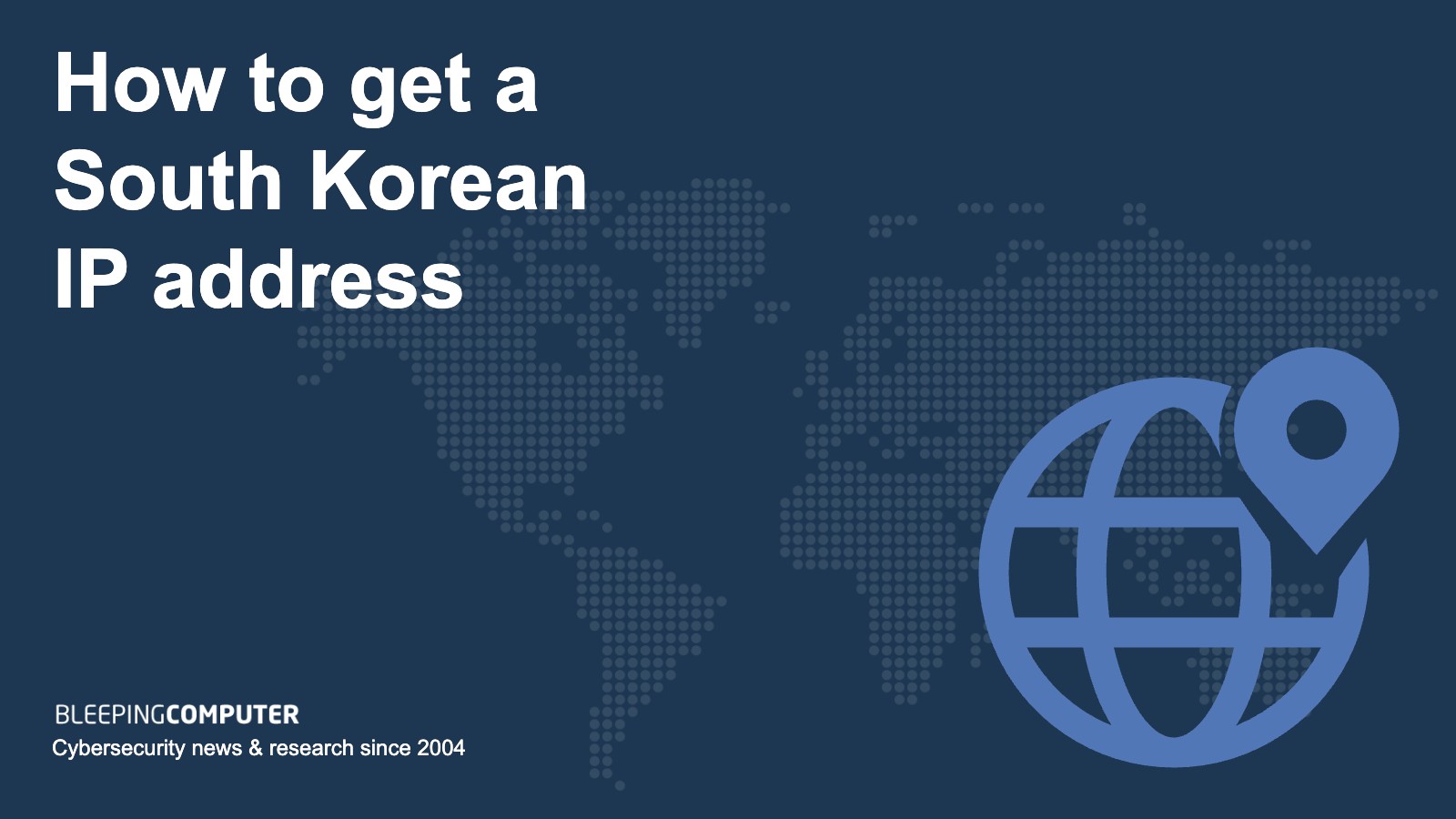 How to get Korean IP address?