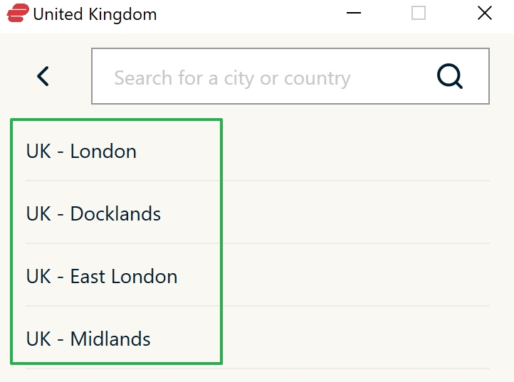 expressvpn uk servers