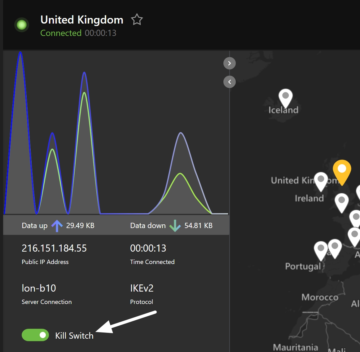 ipvanish kill switch