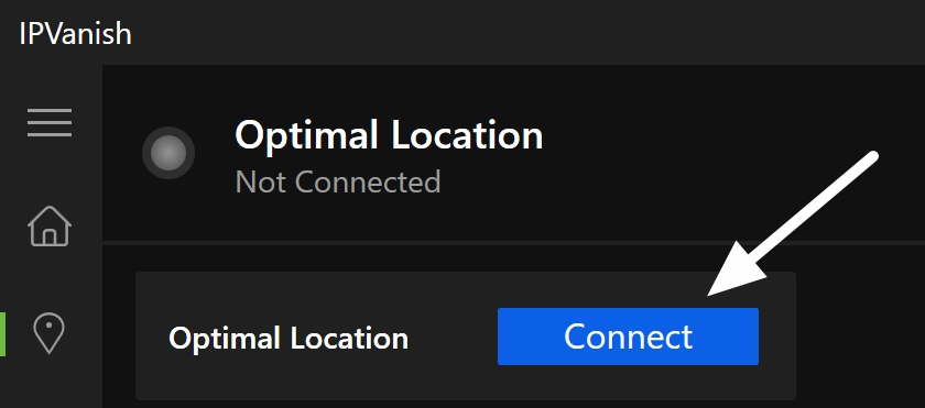 ipvanish optimal location