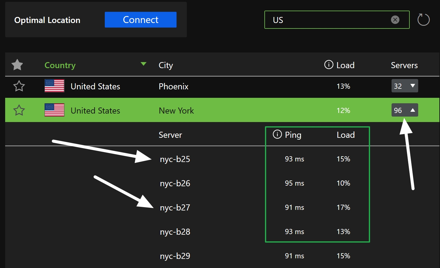 ipvanish servers