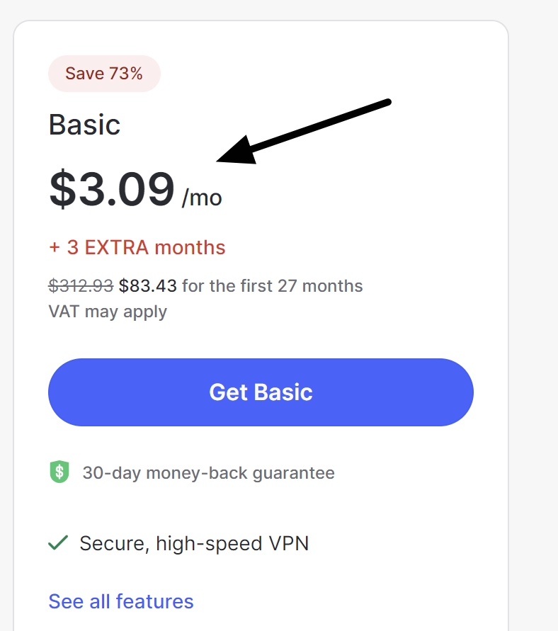 nordvpn basic plan