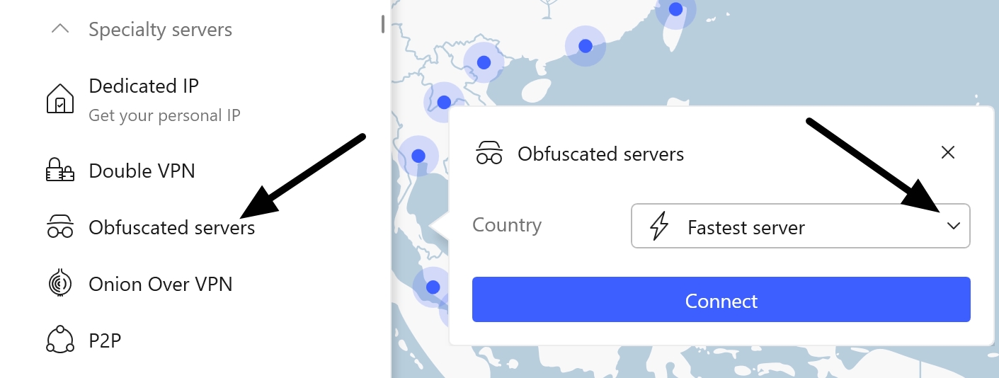 nordvpn obfuscated servers