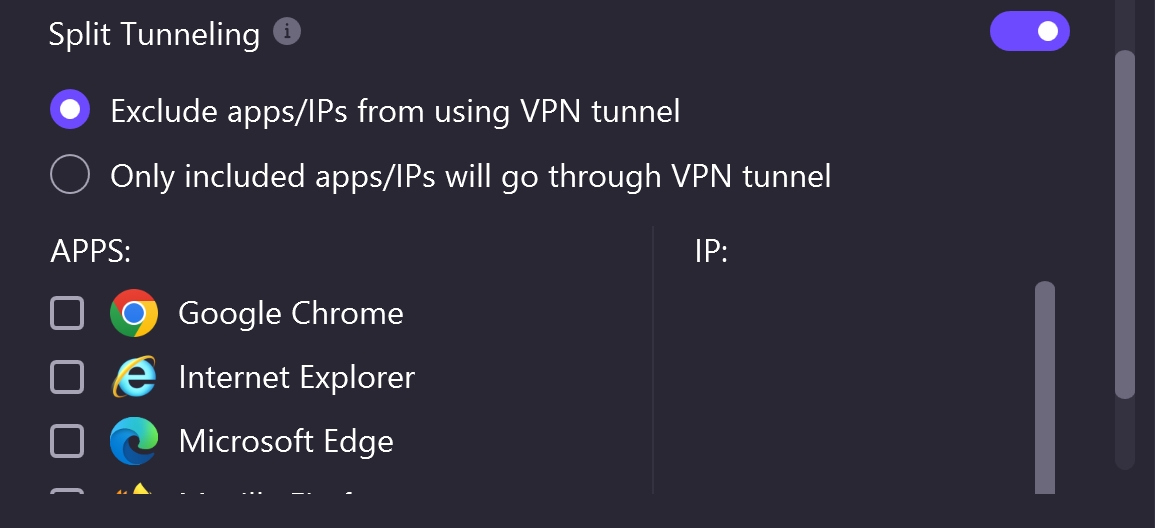 proton split tunneling