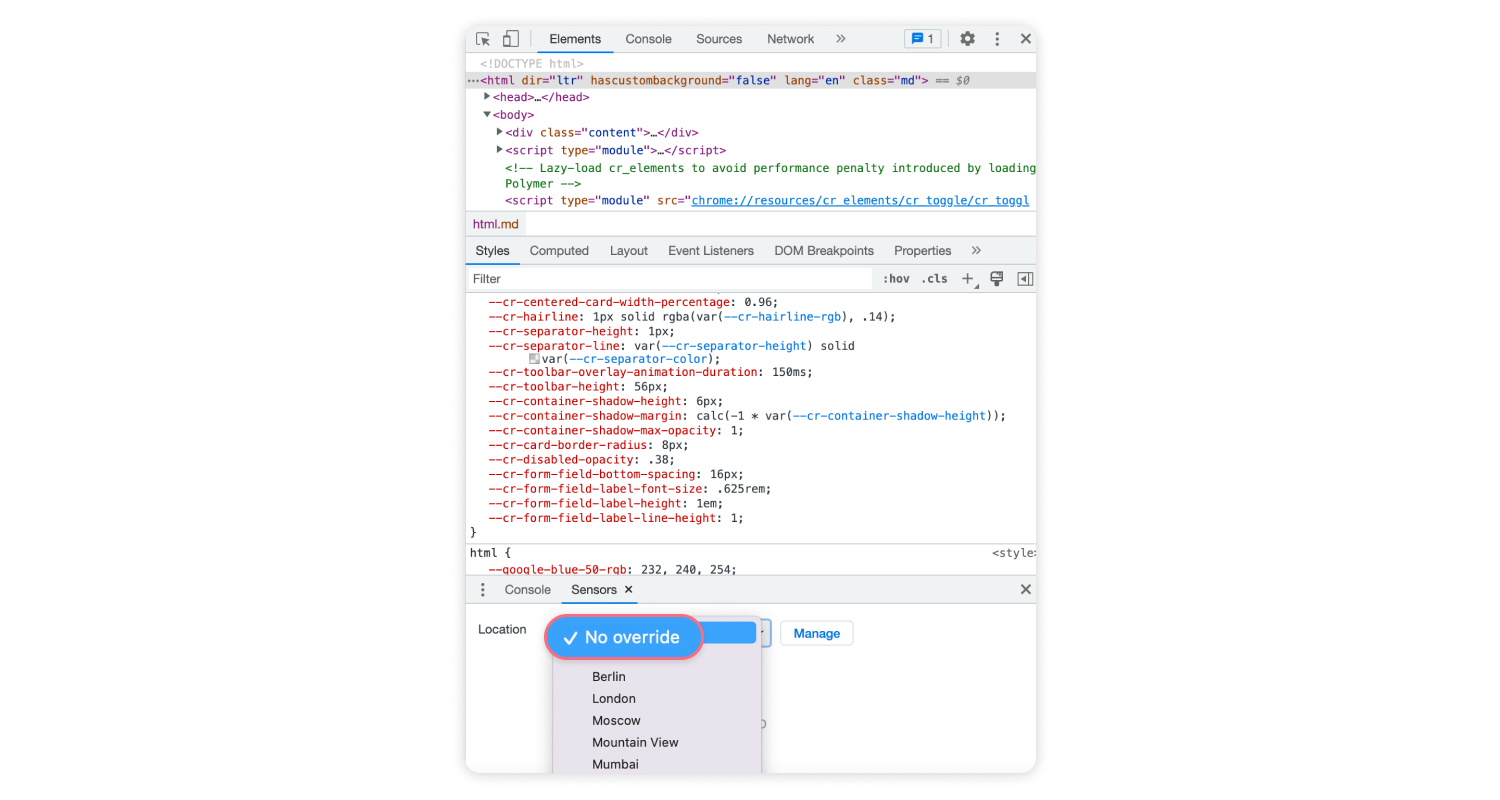 Spoof Geo Location Chrome 4