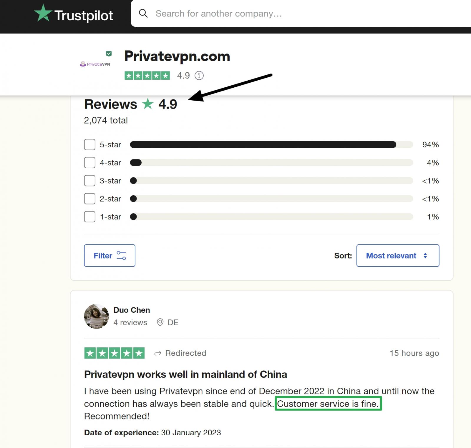 privatevpn trust pilot