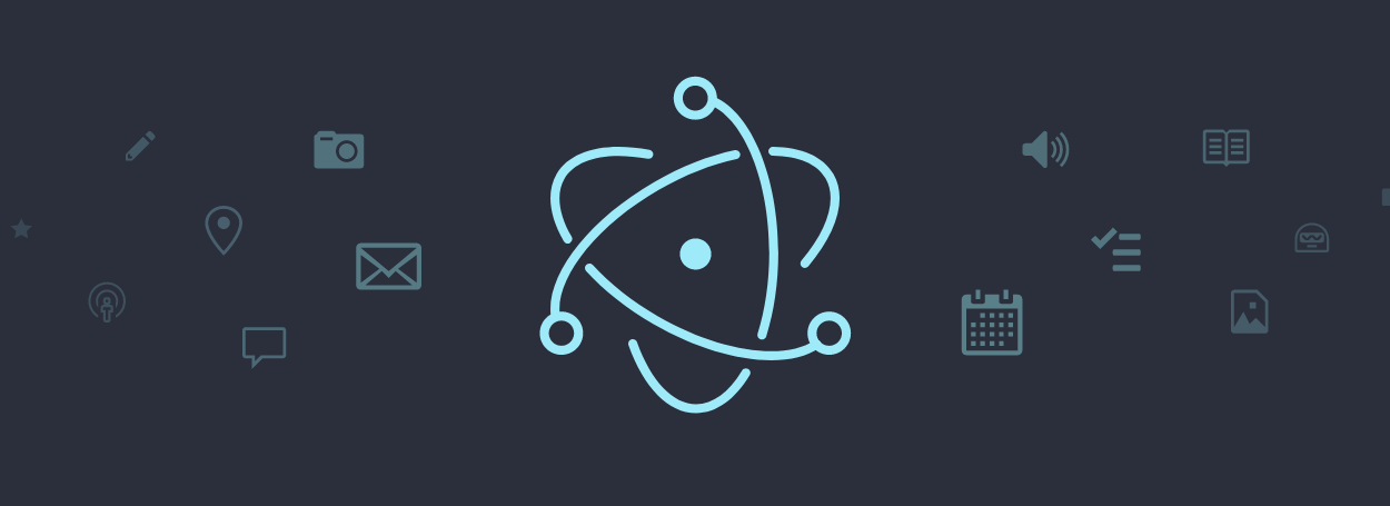 Electron framework logo