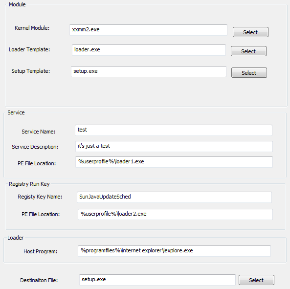 xxmm2_builder - second button options