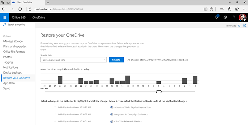 office 365 features