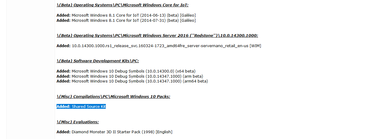 Windows 10 Source Code Internal Builds Allegedly Leak Online