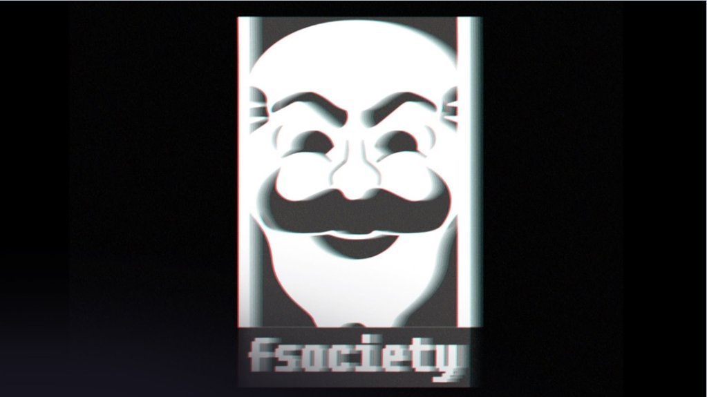 Wallpaper fsociety, logo, tv show, minimal, mr. robot desktop