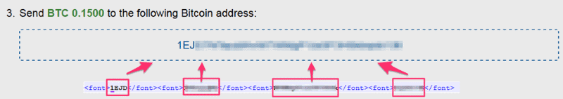 Magnibear splitting Bitcoin wallet addresses