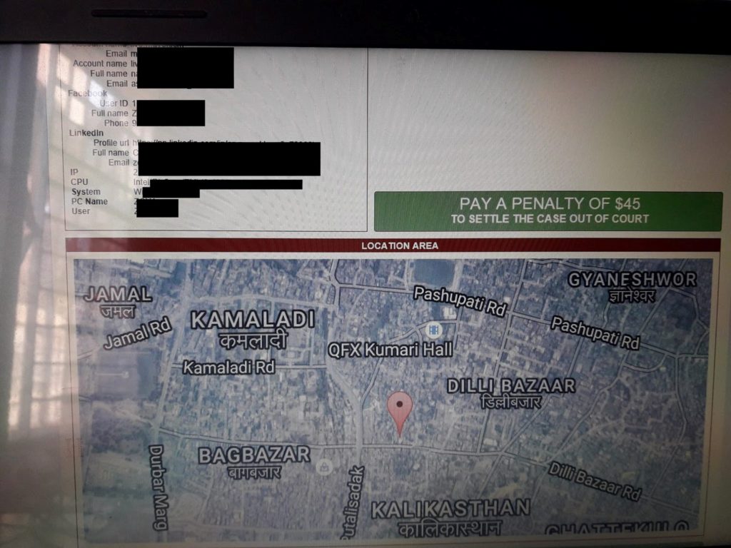 Ransoc map