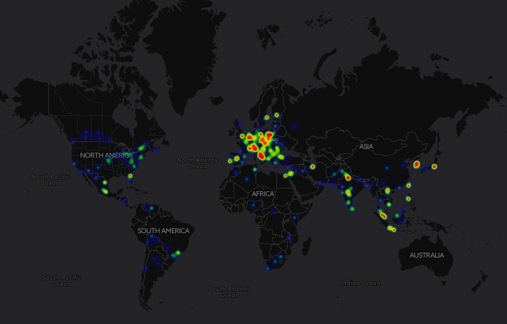 Cerber infections in the last week